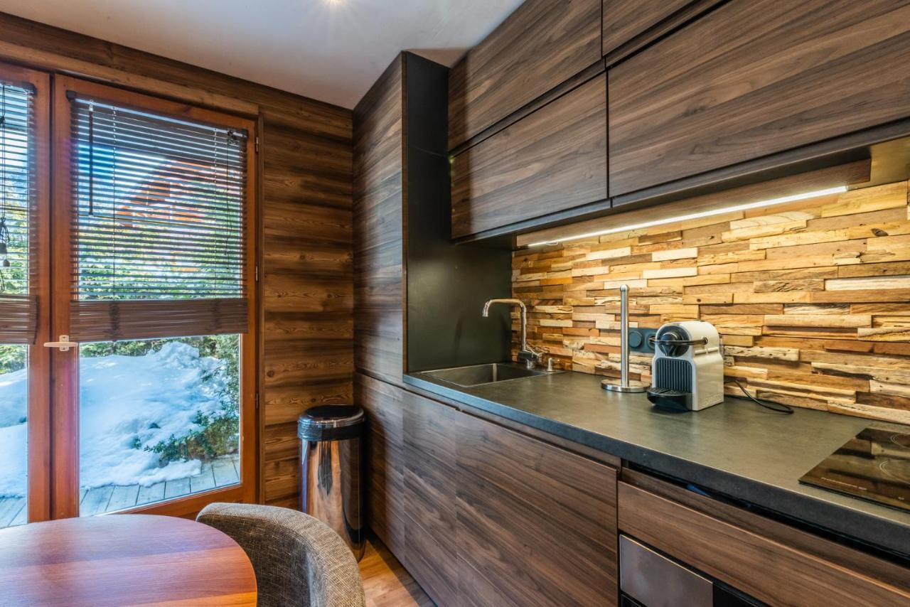 Appartement Le Hameau des Neiges à Praz-sur-Arly Extérieur photo